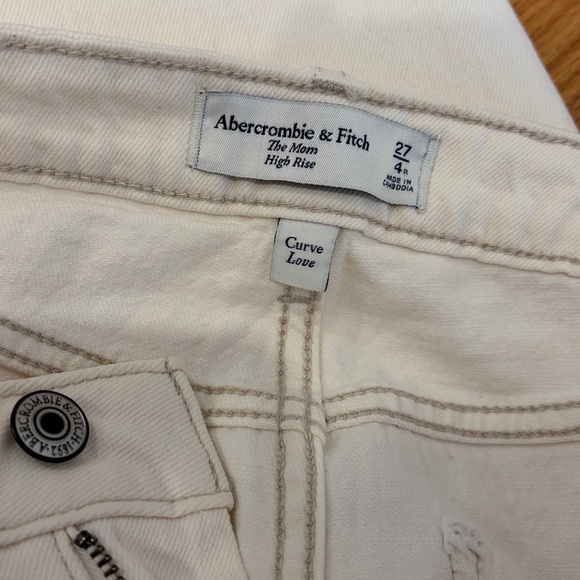 Abercrombie & Fitch The Mom Curve Love High Rise Jean - Picture 8 of 9